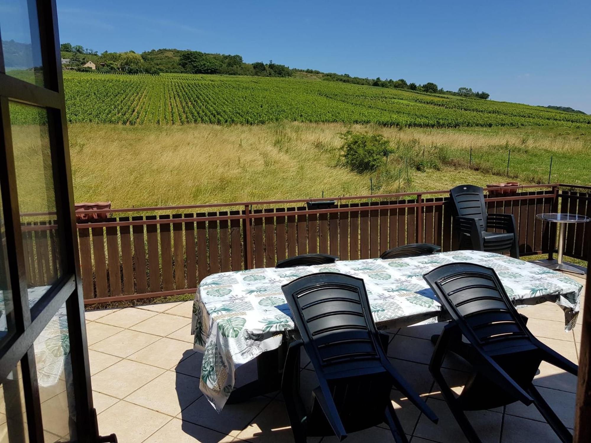 Maison Au Milieu Des Vignes Moroges Eksteriør bilde